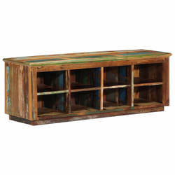 vidaXL Mobile per scarpe con archiviazione Marrone 110 x 35 x 40 cm