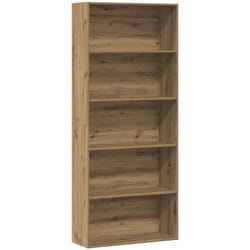 Libreria Rovere Artigianale 80x30x189 cm in Legno Multistrato Vidaxl 347607