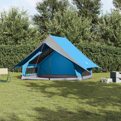 vidaXL Tende con tetto Blu 256 x 266 x 185 cm Poliestere