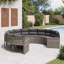 VidaXL 3318532 divano da cortile