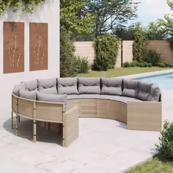 VidaXL 3318533 divano da cortile