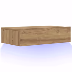 vidaXL Mobile Porta TV con Luci LED Rovere Artigianale 60x35x15,5 cm - Vista aggiuntiva 3