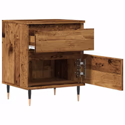 VidaXL 857397 comodino Legno - Vista aggiuntiva 4