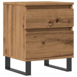VidaXL 857438 comodino Quercia