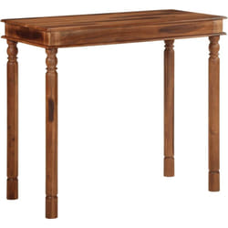 Vidaxl - Tavolo da Bar 120x60x107 cm in Legno Massello di Acacia 7839