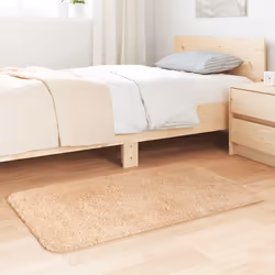 vidaXL Tappeto Shaggy a Pelo Lungo NAVARRA Beige 60x100 cm poliestere - Vista aggiuntiva 3