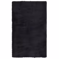 vidaXL Tappeto Shaggy a Pelo Lungo NAVARRA Nero 80x150 cm poliestere - Vista aggiuntiva 2