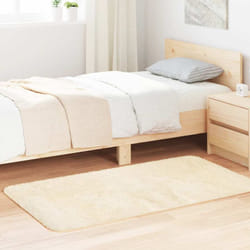 Vidaxl - Tappeto Shaggy a Pelo Lungo navarra Crema 80x150 cm poliestere 828250