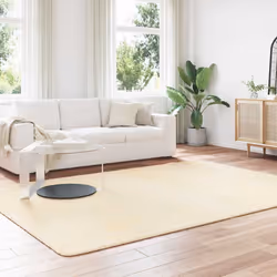 vidaXL Tappeto Shaggy a Pelo Lungo NAVARRA Crema 200x290 cm poliestere - Vista aggiuntiva 3