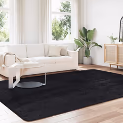 vidaXL Tappeto Shaggy a Pelo Lungo NAVARRA Nero 240x340 cm poliestere - Vista aggiuntiva 3