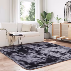 vidaXL Tappeto Shaggy a Pelo Lungo NAVARRA Grigio Scuro 200x200 cm - Vista aggiuntiva 3