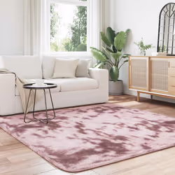 vidaXL Tappeto Shaggy a Pelo Lungo NAVARRA Rosa Antico 200x200cm - Vista aggiuntiva 3
