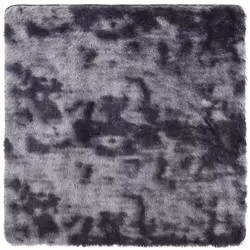 vidaXL Tappeto Shaggy a Pelo Lungo NAVARRA Grigio Scuro 240x240 cm - Vista aggiuntiva 2