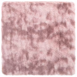 vidaXL Tappeto Shaggy a Pelo Lungo NAVARRA Rosa Antico 240x240cm - Vista aggiuntiva 2