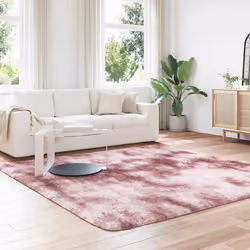 vidaXL Tappeto Shaggy a Pelo Lungo NAVARRA Rosa Antico 240x240cm - Vista aggiuntiva 3