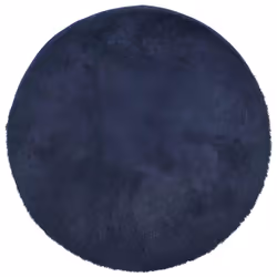 vidaXL Tappeto Shaggy a Pelo Lungo NAVARRA Blu Marino 120x120 cm - Vista aggiuntiva 2