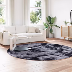 vidaXL Tappeto Shaggy a Pelo Lungo NAVARRA Grigio Scuro 240x240 cm - Vista aggiuntiva 3