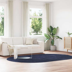 Tappeto Shaggy a Pelo Lungo NAVARRA Blu Marino 300x200 cm vidaXL612397