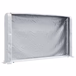 vidaXL Rastrelliera per Legna con Copertura Antipioggia 150x25x150 cm - Vista aggiuntiva 2