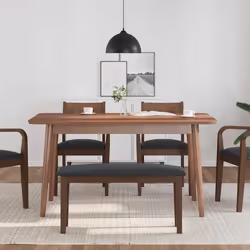 vidaXL Panca 90 cm Marrone in Legno Massello di Hevea - Vista aggiuntiva 3