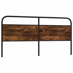 VidaXL 4100247, Quercia, Acciaio, Legno, 2 m, 2060 mm, 100 cm