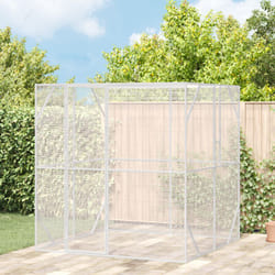 Vidaxl - Voliera per Uccelli Antracite 209x202x214 cm Acciaio