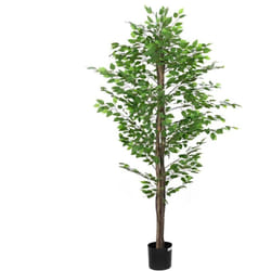 Vidaxl - Pianta di Ficus Artificiale 1260 Foglie 200 cm Verde 355273