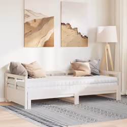 VidaXL 3321042 divano Divano letto Bianco