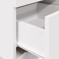 VidaXL 858578 comodino Bianco - Vista aggiuntiva 8