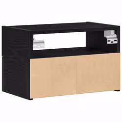 VidaXL 858598 comodino Nero - Vista aggiuntiva 7