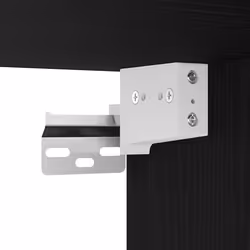 VidaXL 858598 comodino Nero - Vista aggiuntiva 8