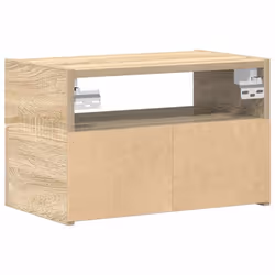 VidaXL 858601 comodino 1 cassetto/cassetti Quercia - Vista aggiuntiva 7