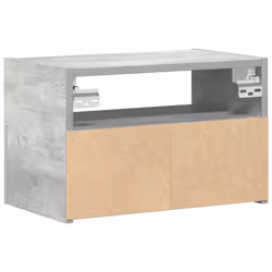 VidaXL 858603 comodino 1 cassetto/cassetti Colore cemento - Vista aggiuntiva 7