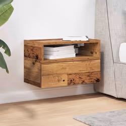VidaXL 858610 comodino Legno - Vista aggiuntiva 3