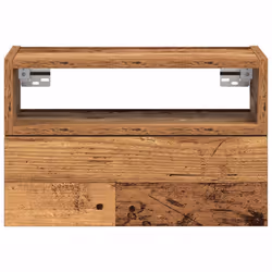 VidaXL 858611 comodino 1 cassetto/cassetti Legno - Vista aggiuntiva 4
