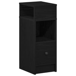 VidaXL 858616 comodino Nero