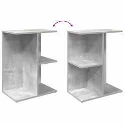 VidaXL 858656 comodino Colore cemento - Vista aggiuntiva 7