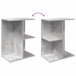 VidaXL 858657 comodino Colore cemento - Vista aggiuntiva 8