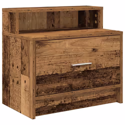 VidaXL 858683 comodino 1 cassetto/cassetti Legno - Vista aggiuntiva 6