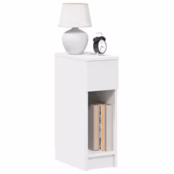 VidaXL 858695 comodino Bianco - Vista aggiuntiva 2