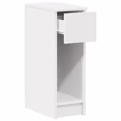 VidaXL 858696 comodino 1 cassetto/cassetti Bianco - Vista aggiuntiva 6