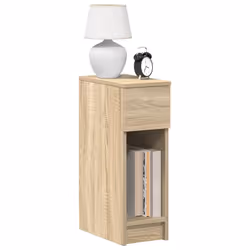 VidaXL 858700 comodino 1 cassetto/cassetti Quercia