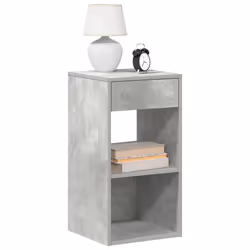 VidaXL 858719 comodino Colore cemento - Vista aggiuntiva 2