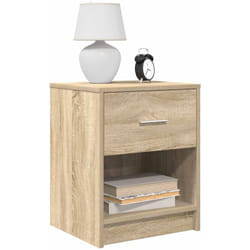 Vidaxl - Comodini 2 pz con Cassetto Rovere Sonoma 40x34x50 cm