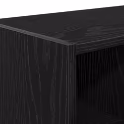 VidaXL 858841 organizzatore per conservazione da appendere Legno Nero - Vista aggiuntiva 7