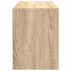 VidaXL 858843 organizzatore per conservazione da appendere Legno Marrone - Vista aggiuntiva 5