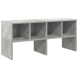 VidaXL 858845 organizzatore per conservazione da appendere Legno Grigio