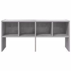 VidaXL 858845 organizzatore per conservazione da appendere Legno Grigio - Vista aggiuntiva 4