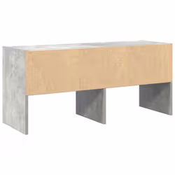 VidaXL 858845 organizzatore per conservazione da appendere Legno Grigio - Vista aggiuntiva 6