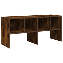 VidaXL 858847 organizzatore per conservazione da appendere Legno Grigio